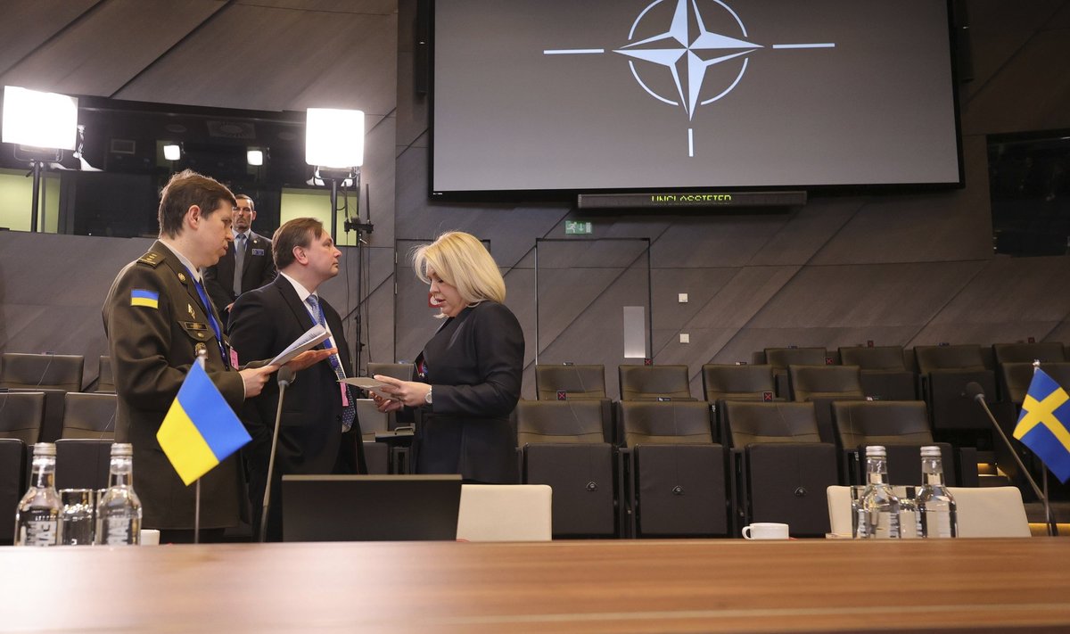 Ambasadorė, Ukrainos misijos prie NATO vadovė Nataliia Galibarenko