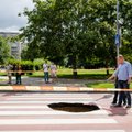Девять из десяти пешеходных переходов в Литве являются небезопасными