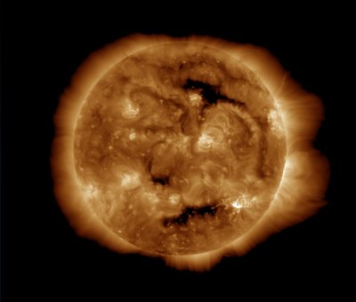 Geomagnetinė audra pasiekė Žemę. NOAA nuotr