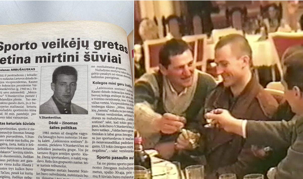 V. Stankevičius buvo savas Daktarų kompanijoje. 1992 m. lapkritis.