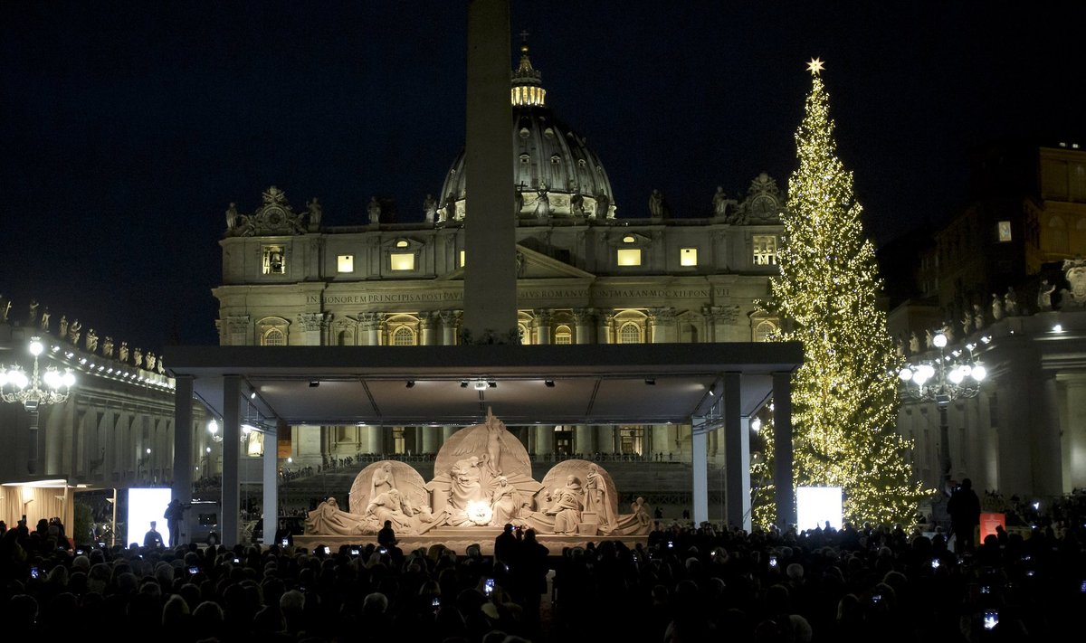 Kalėdų eglė Vatikane
