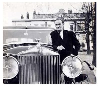 Verslininkas E. Chapmanas ir jo „Rolls-Royce“