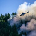 Ar laukinius Kanados miškų gaisrus sukėlė virš jų ugnį sėjantis sraigtasparnis?