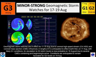 Geomagnetinė audra pasiekė Žemę. NOAA nuotr