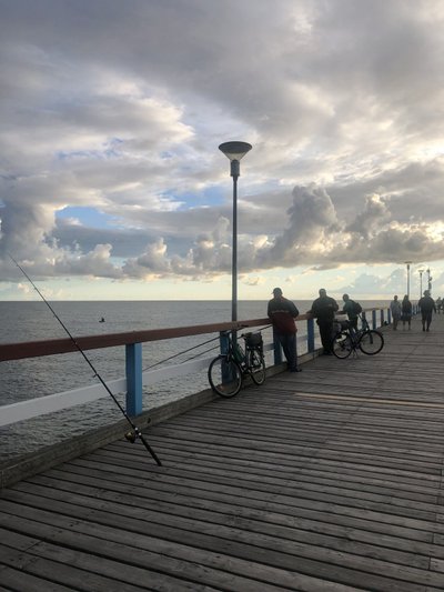 Žvejyba ant Palangos tilto