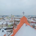 Vienos Vilniaus bažnyčios paslaptys: skraidantis ugnimi besispjaudantis drakonas ir Adamkaus pavardė lange