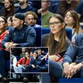Krepšinio varžybas neseniai išsiskyręs Sergejus Maslobojevas stebėjo ne vienas: šalia kikboksininko – garsi stilistė