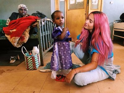 Karolinos Meschino UNICEF misija Etiopijoje