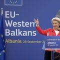 Ursula von der Leyen labai sunerimusi dėl įtampos Kosove