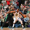 Epiškame „Celtics“ ir „Warriors“ mūšyje – dramatiška čempionų pergalė