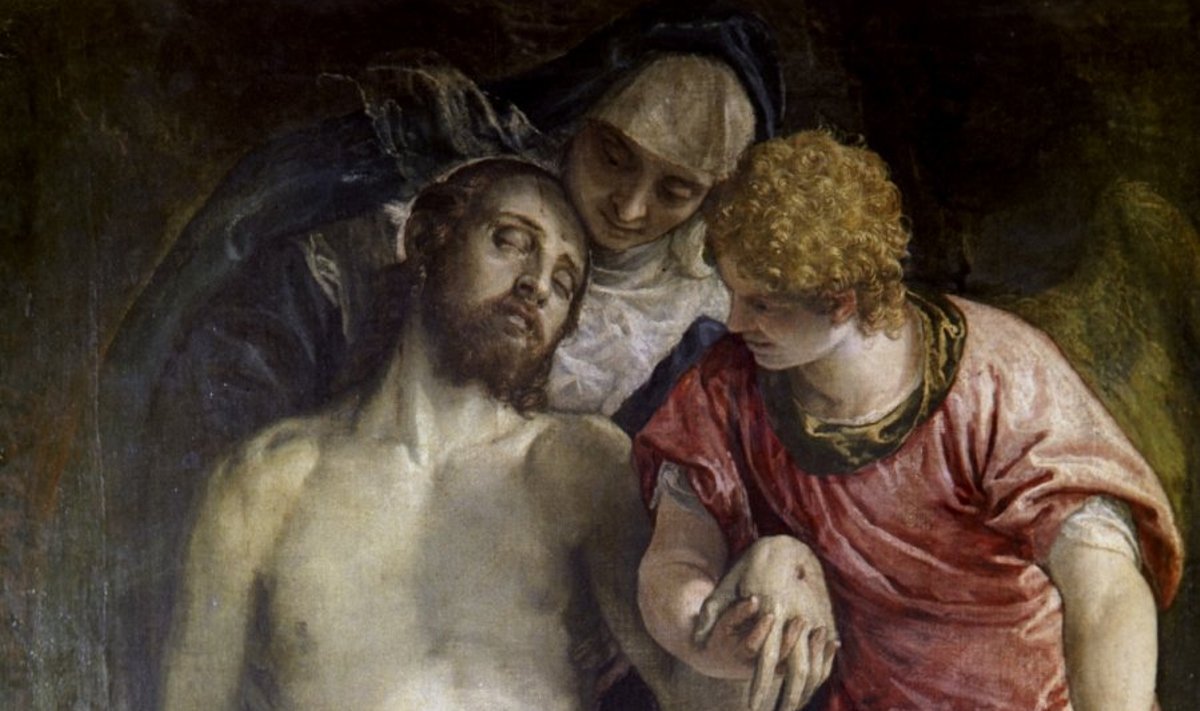 Paolo Veronese paveikslas Kristaus apraudojimas 