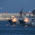 Rusijos laivai per mokymus Baltijos jūroje paleis raketų