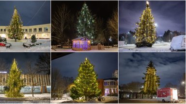 Benkunskas pasidalino, kaip Kalėdų eglutės atrodo miesto rajonuose: tai geras būdas pažinti savo kraštą