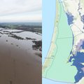 Potvynių žemėlapis: Lietuvos regionai, kuriems iškilusi didžiausia grėsmė