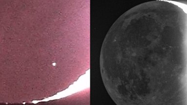 Į Mėnulį tėškėsi asteroidas – sprogimo metu įamžintas ryškus blyksnis
