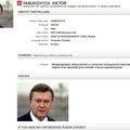 Interpolas paskelbė V. Janukovyčiaus paiešką