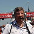 BBC: R. Brawnas po šio sezono paliks „Mercedes“