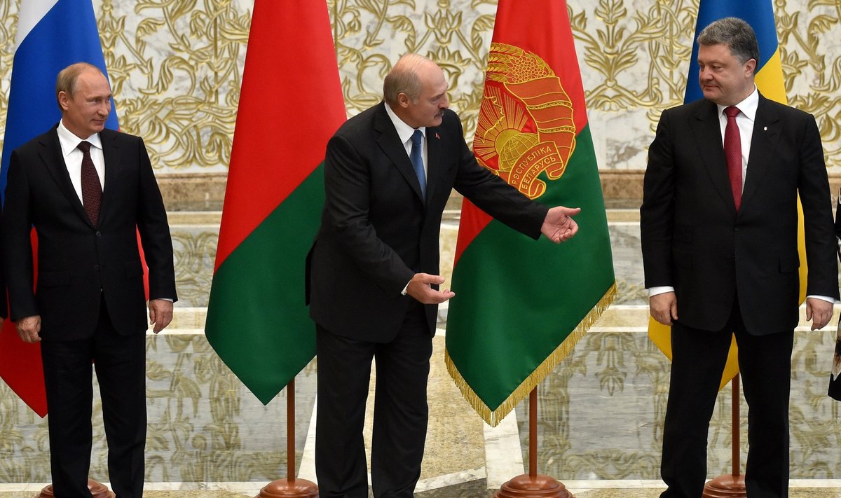 Vladimiras Putinas, Aleksandras Lukašenka, Petro Porošenka