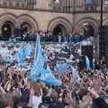 „Manchester City“ klubas sezono pabaigą šventė kartu su gerbėjais