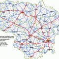 Названы самые опасные участки на дорогах Литвы: выделено 33 места
