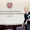Pareiškinius dokumentus Seimo rinkimams VRK pristatė 20 partijų