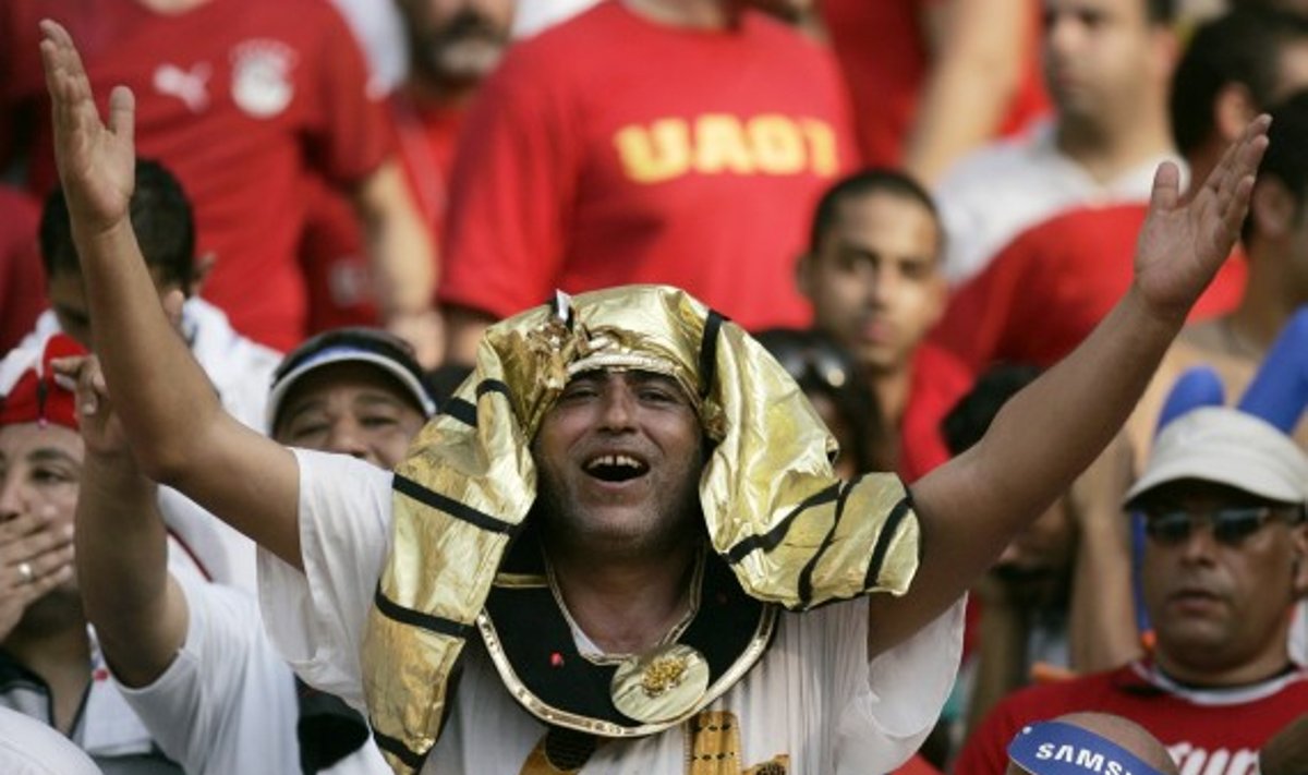 Egipto futbolo rinktinės fanas