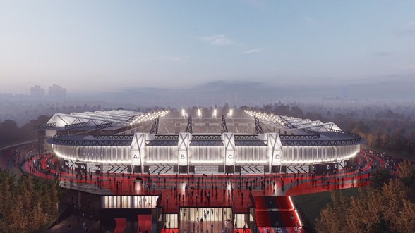 Artėjama prie Nacionalinio stadiono statybų