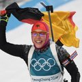 Pjongčango olimpinių žaidynių medalių įskaitoje tebepirmauja Vokietija