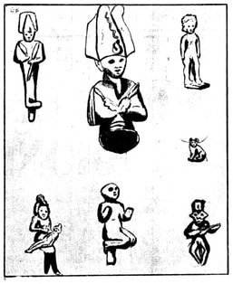 Statulėlių piešiniai iš E. Tiškevičiaus archyvo