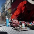 Londone kuriančio menininko medžiaga – panaudota kramtomoji guma