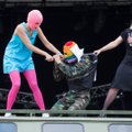 Maskvoje sulaikytos dvi „Pussy Riot“ narės