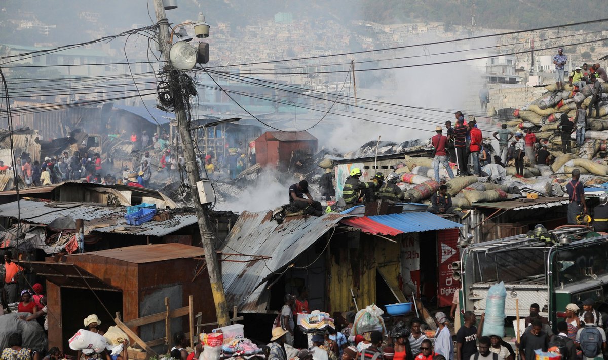 Port o Prensas po gaisro, Haitis