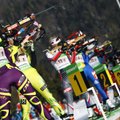 Planetos biatlono pirmenybių mišrioje estafetėje Lietuvos ekipa liko autsaiderių gretose