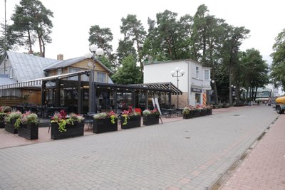 Jūrmalos centrinė Jomas gatvė