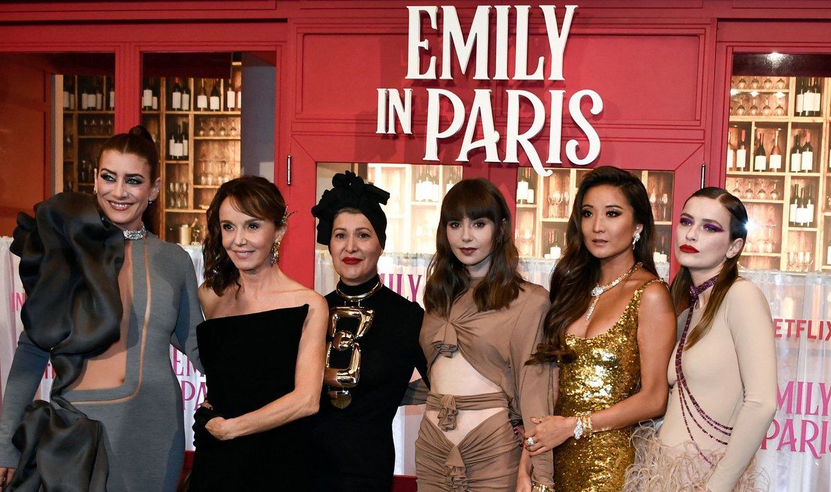 „Emily in Paris“ serialo aktorės