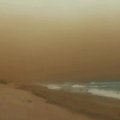 Vakarų Australijoje nufilmavo smėlio audrą