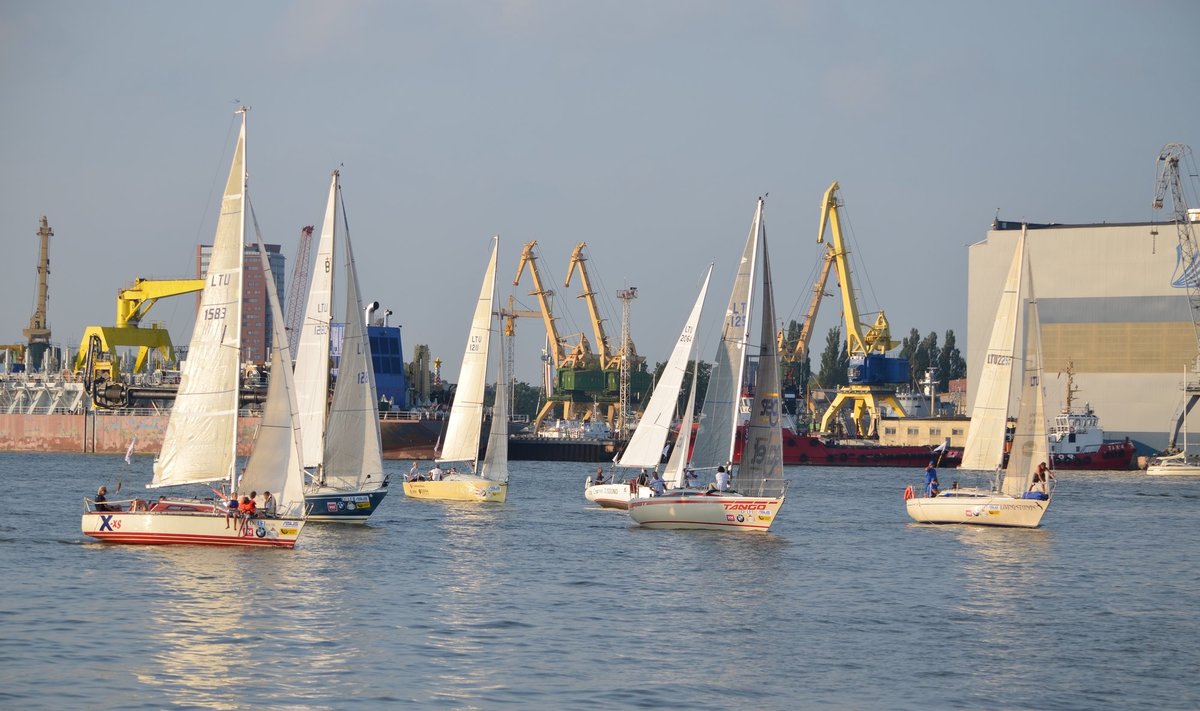 Kuršių marių regata (Organizatorių nuotr.)