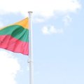 Universiados kaimelyje iškilmingai pakelta Lietuvos vėliava