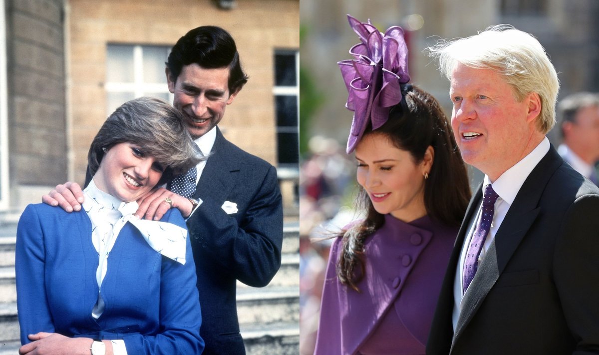 Charles Spencer, Karen Spencer, princesė Diana, princas Charlesas