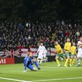 Anglijos futbolo liūtai Vilniuje sudraskė Lietuvos rinktinę ir pateko į istoriją