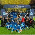 Marselio futbolininkai trečią kartą iš eilės iškovojo Prancūzijos lygos taurę