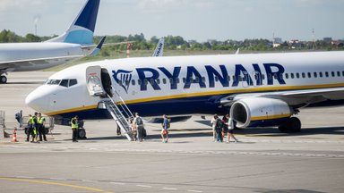 Самолет Ryanair не прилетел в Вильнюс „из-за нехватки работников“