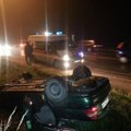 Klaipėdos r. per avariją sužalotą moterį iš automobilio vadavo jos vaikai