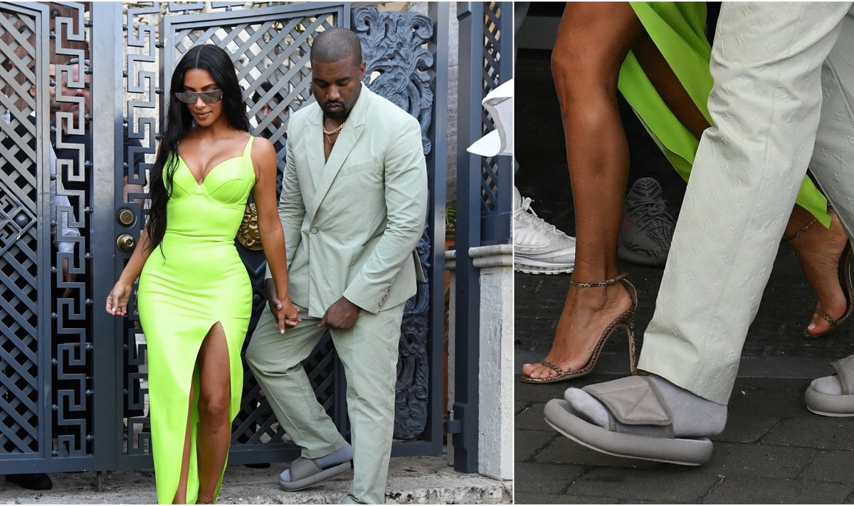 Kim Kardashian ir Kanye West