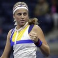 Latvijos atstovė J. Ostapenko iškopė į antrąjį „US Open“ ratą