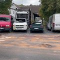 Pragariška ugnis Vilniuje prarijo 9 automobilius