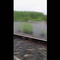 Rusijoje per traukinio avariją žuvo du žmonės