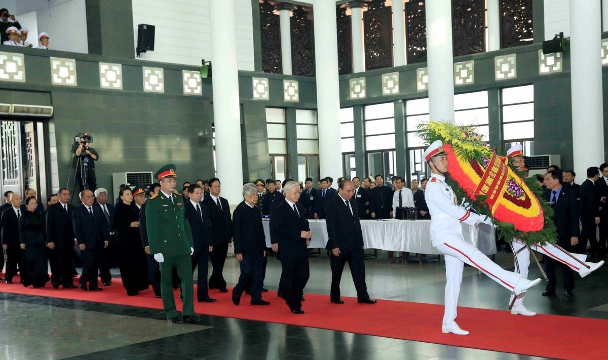 Vietnamo prezidento Tran Dai Quango laidotuvės