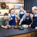 Virtuvės šefas Praspaliauskas su komanda parodo, kaip restoraną kurti savo namuose: penki itin lengvai paruošiami patiekalai šventiniam stalui