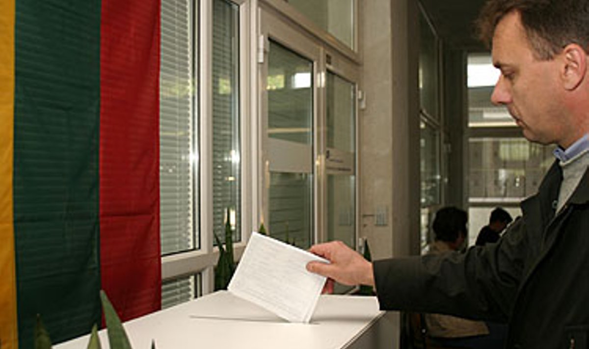 Seimo rinkimai, balsavimas
